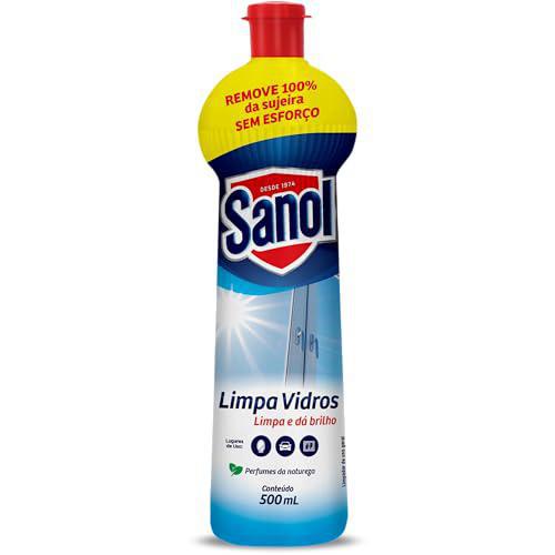 LIMPA VIDRO SANOL 500M