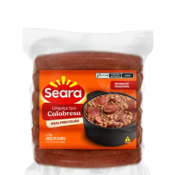 LINGUIÇA CALABRESA SEARA DEF kg