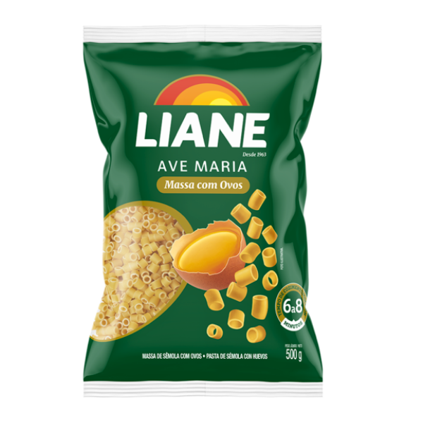 MACAR LIANE C/OVOS 500GR AVE MARIA