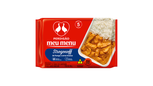 MEU MENU PERDIGAO 300GR ARROZ C/STROG FG