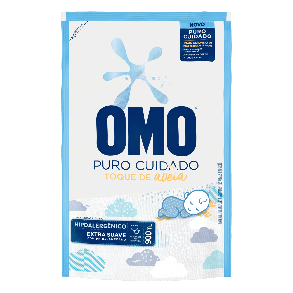 OMO LIQ LAV PERF 900ML