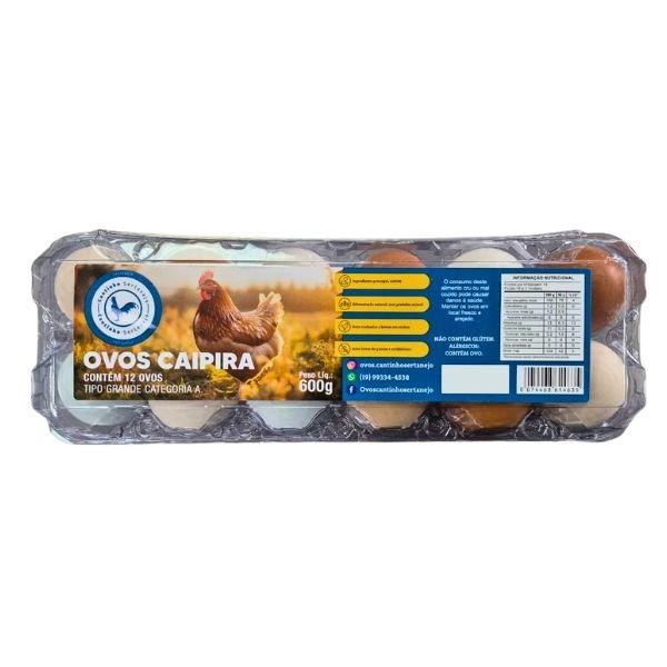 OVO CAIPIRA CANTINHO SERTANEJO C/12