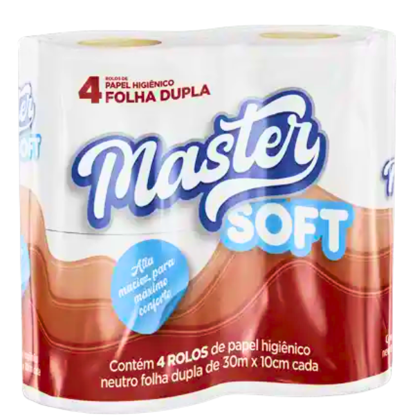 PAPEL HIG MASTER SOFT FD 30M C/4