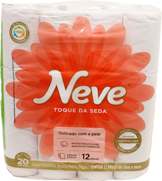 PAPEL HIG NEVE FD 20M C/12 NEUTRO