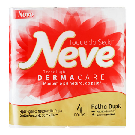 PAPEL HIG NEVE FD 20M C/4 NEUTRO