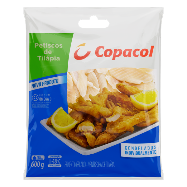 PETISCO DE TILAPIA COPACOL 600GR