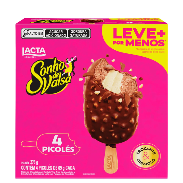 PICOLÉ SONHO DE VALSA C/4