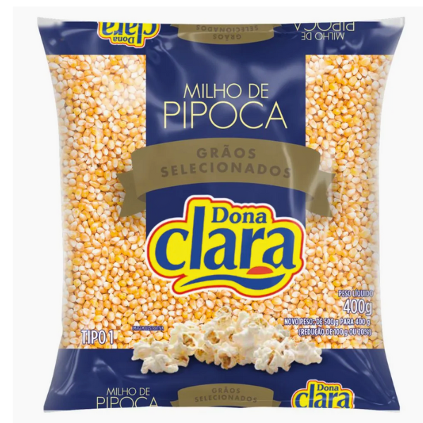 PIPOCA DONA CLARA 400G