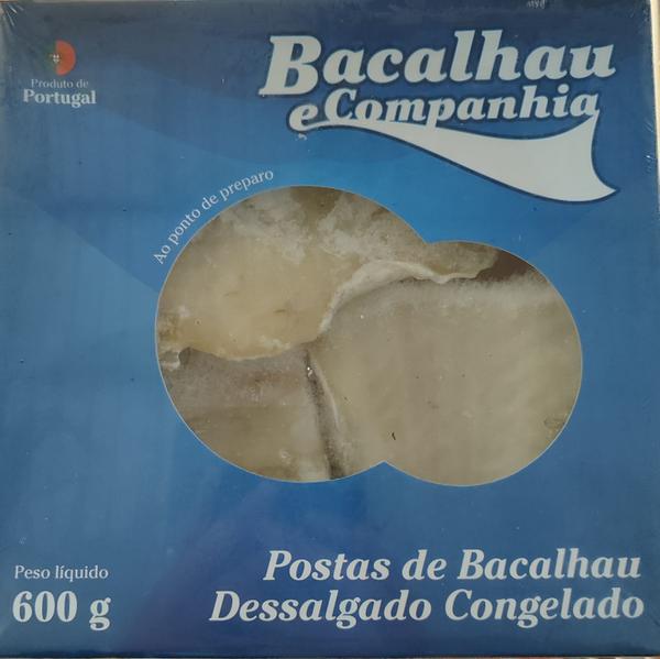 POSTA DE BACALHAU MORHUA CONG 600GR