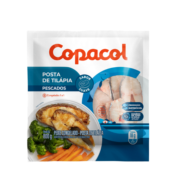 POSTA DE TILAPIA COPACOL 800GR