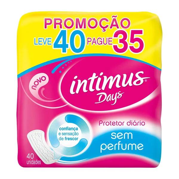 PROT DIARIO INTIMUS DAYS 40 LV + POR -