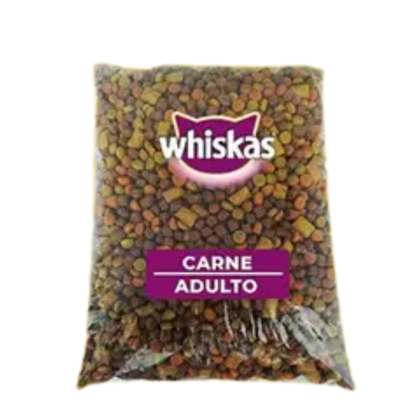 RACAO WHISKAS CARNE GATO kg