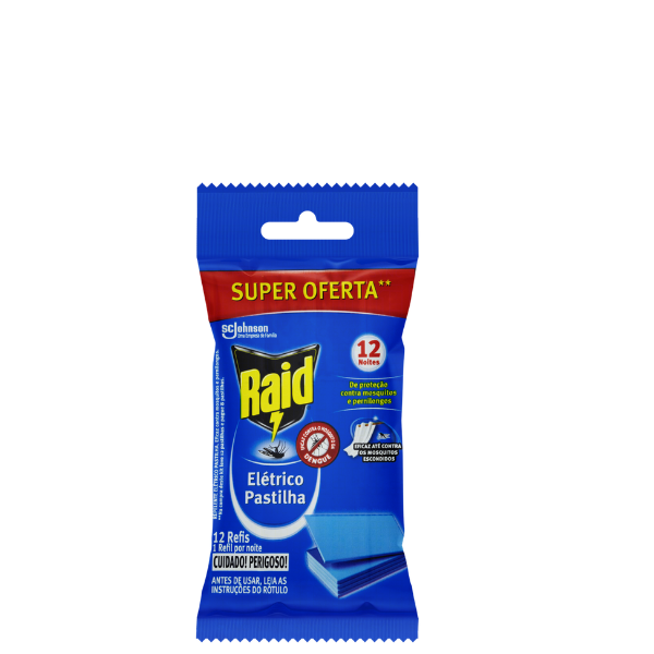 REFIL INSET ELET RAID 12H C 12