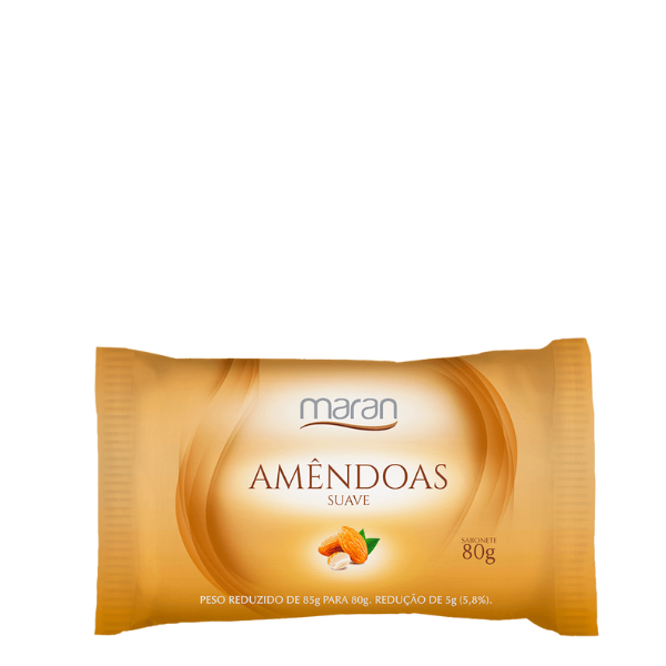 SABON MARAN SUAVE 80GR AMENDOAS