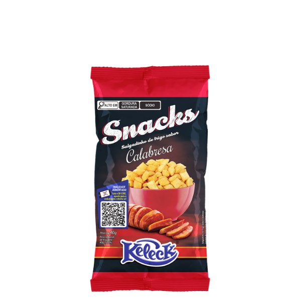 SALG KELECK SNACKS 40GR CALABRESA