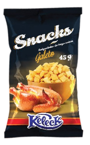 SALG KELECK SNACKS 40GR FRANGO ASSADO