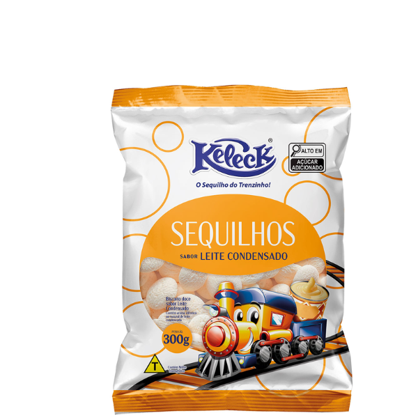 SEQUILHOS KELECK 100GR LEITE CONDENSADO