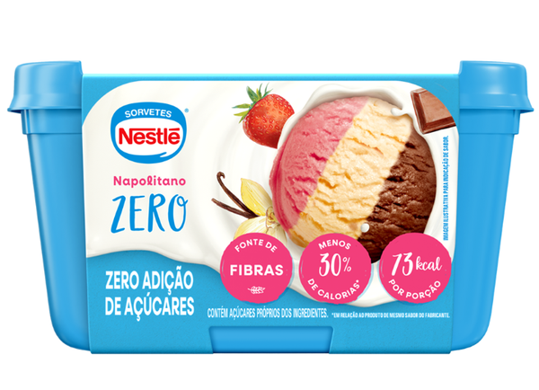 SORV NESTLE PT 900ML ZERO NAPOLITANO