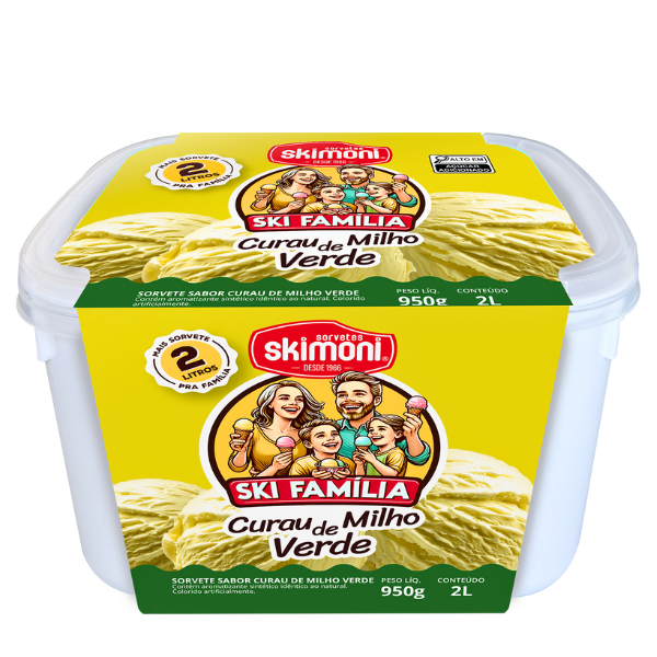 SORV SKIMONI PT FAMILIA 2L MILHO VERDE