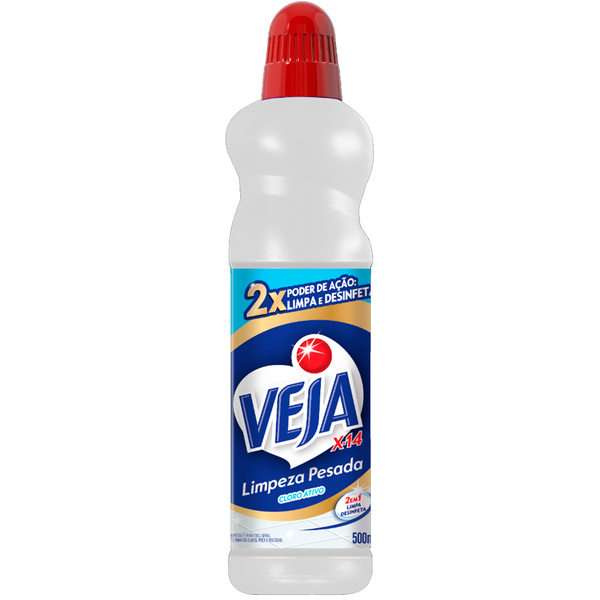 VEJA LIMP PESADA 500ML CLORO 2X1