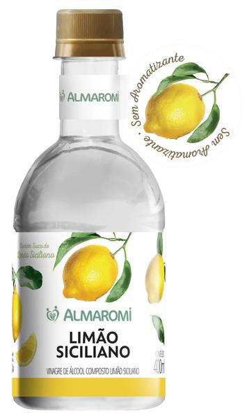 VINAGRE ALMAROMI 400ML LIMAO SICILIANO