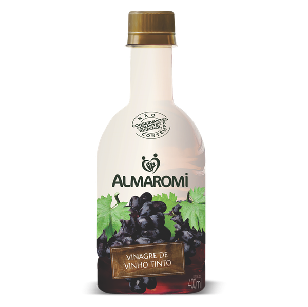 VINAGRE ALMAROMI 400ML VINHO TINTO