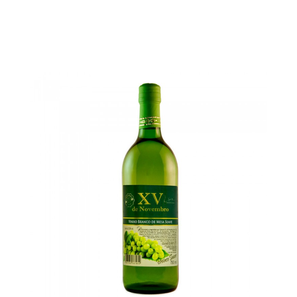 VINHO XV DE NOVEMBRO 750ML BCO SUAVE