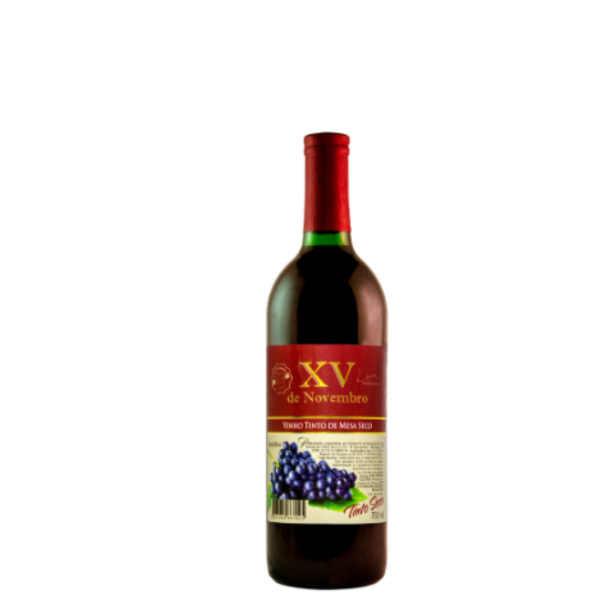 VINHO XV DE NOVEMBRO 750ML TINTO SECO
