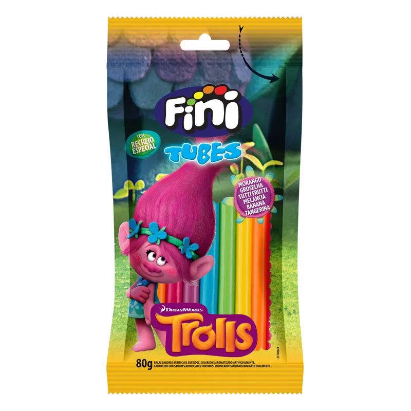 FINI TUBES 80G TROLLS
