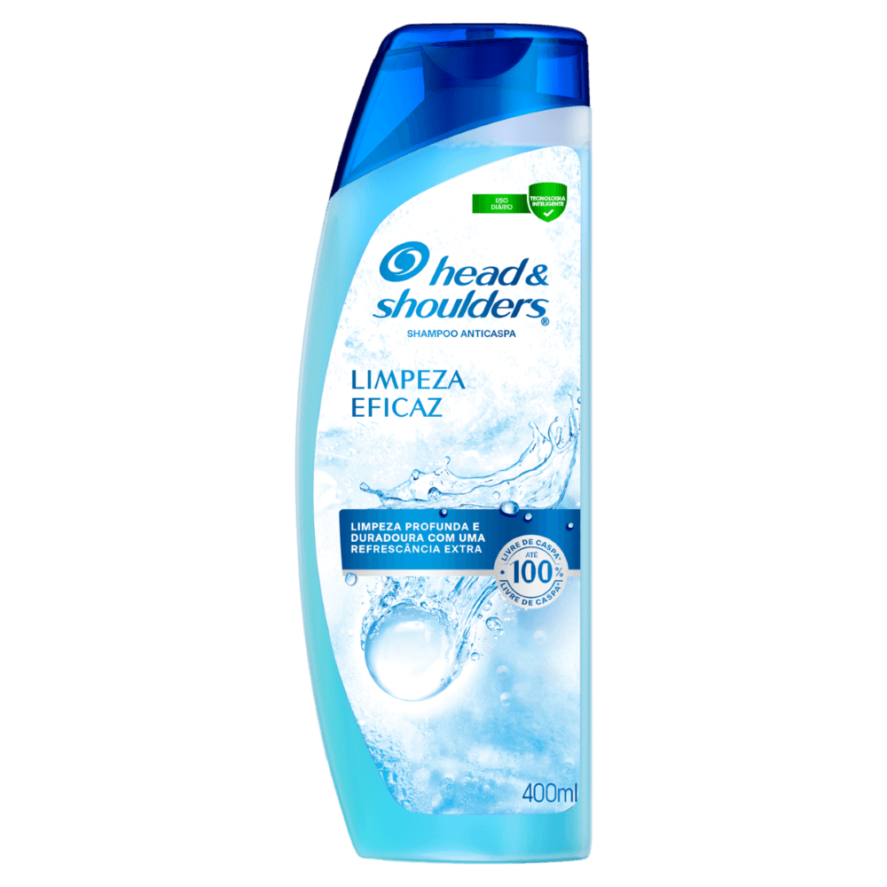 SH HEAD SHOULDERS 400ML LIMPEZA EFICAZ