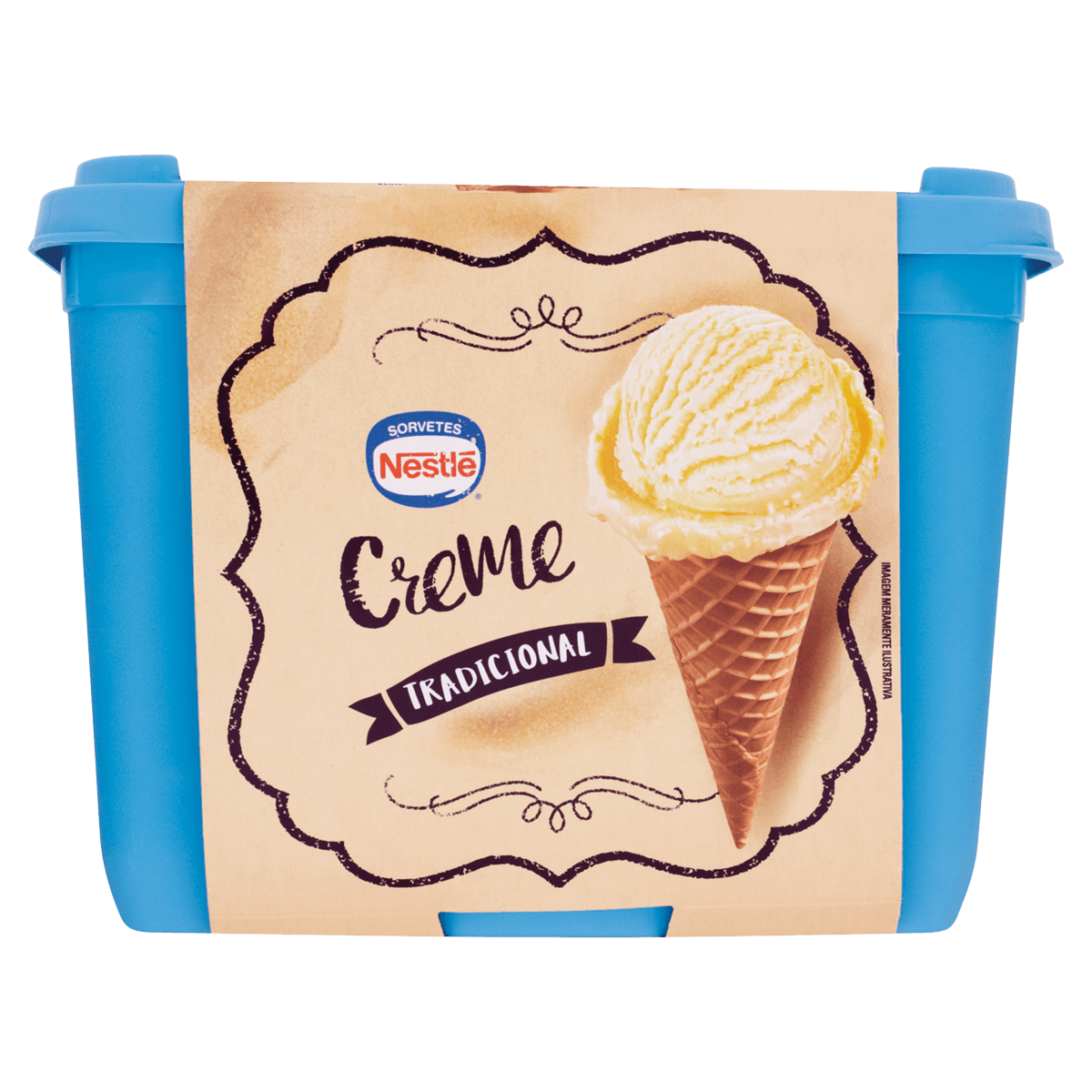 SORVETE NESTLE 1,5L CREME