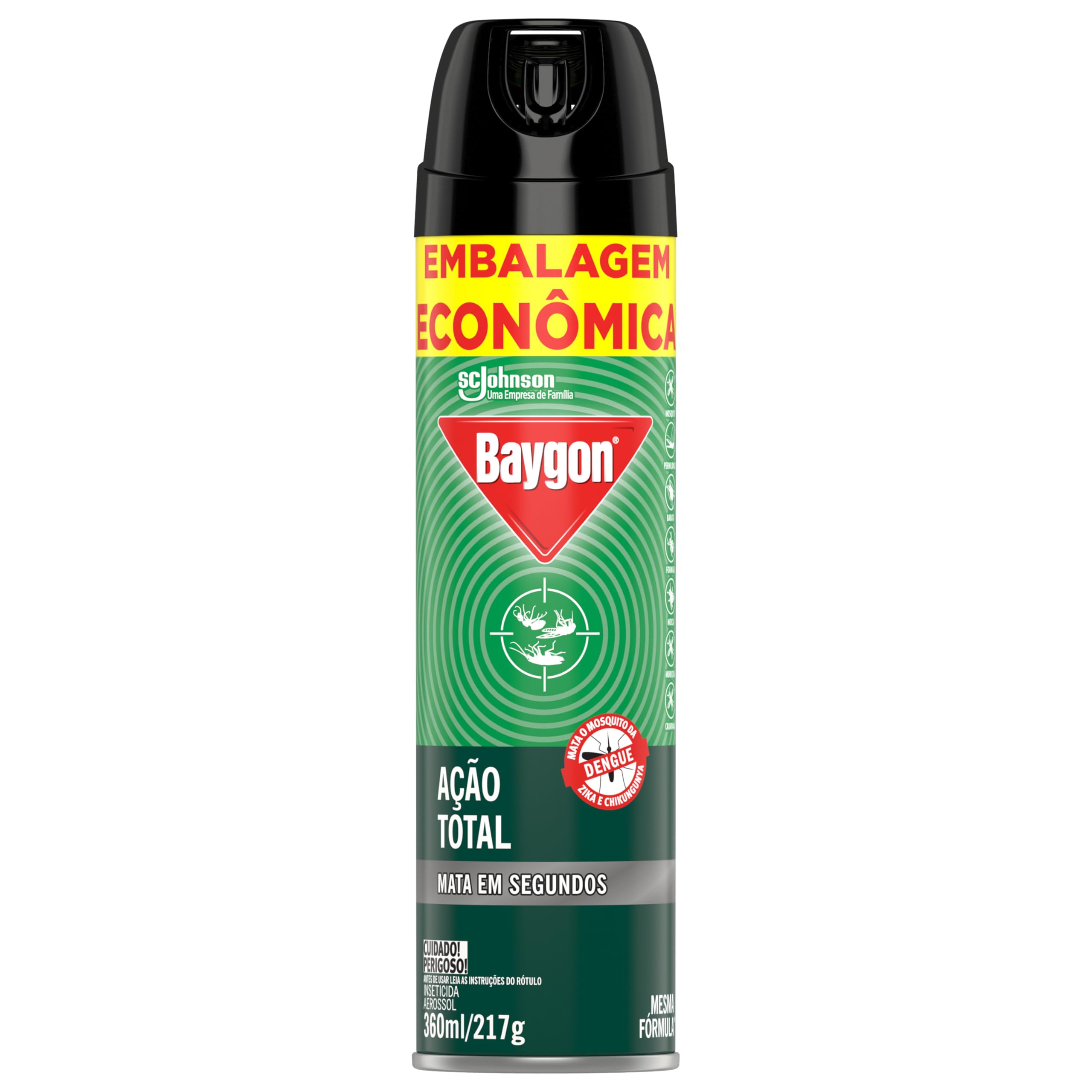INSETIC AER BAYGON 360ML ACAO TOTAL