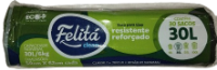 SACO LIXO FELITA 30L C/30 ROL