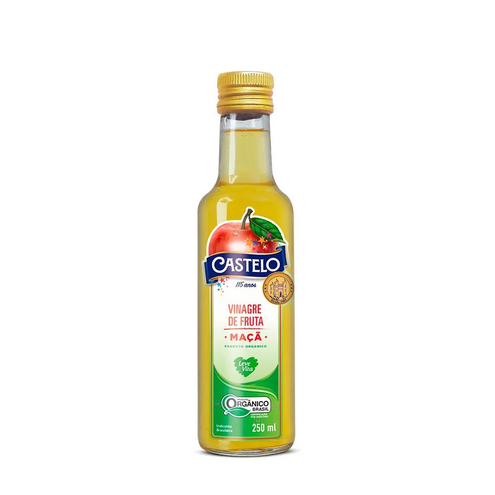 VINAGRE MACA ORG CASTELO 250ML