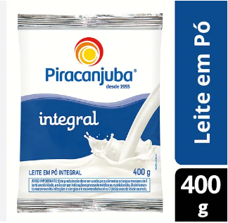 LEITE PO INTEG PIRACANJUBA 400G