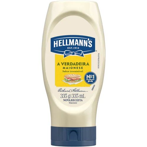 MAIONESE HELLMANNS SQU 335G TRAD