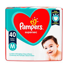 FRALD DESC PAMPERS SUPERSEC MEGA M C/40