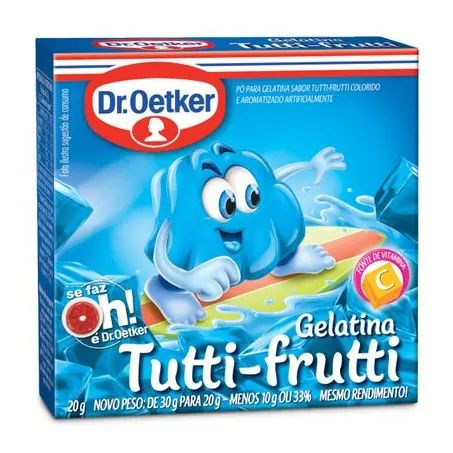 GELATINA DR OETKER 20G TUTTI FRUTTI