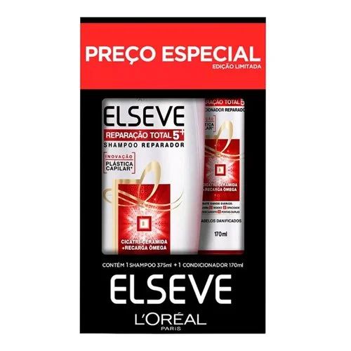 KIT SH/COND ELSEVE 375/170ML REPAR TOTAL 5