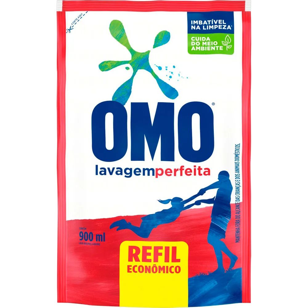 LAVA ROUPA OMO 700ML LAVAGEM PERF