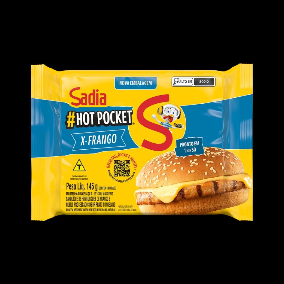 SAND HOT POCKET SADIA 145G X-FRANGO