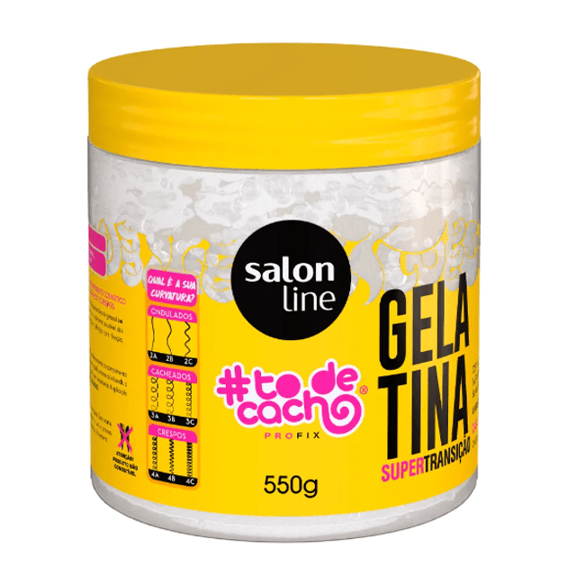 GELATINA SALON LINETODECACHO 550G TRANSIC CAPILAR