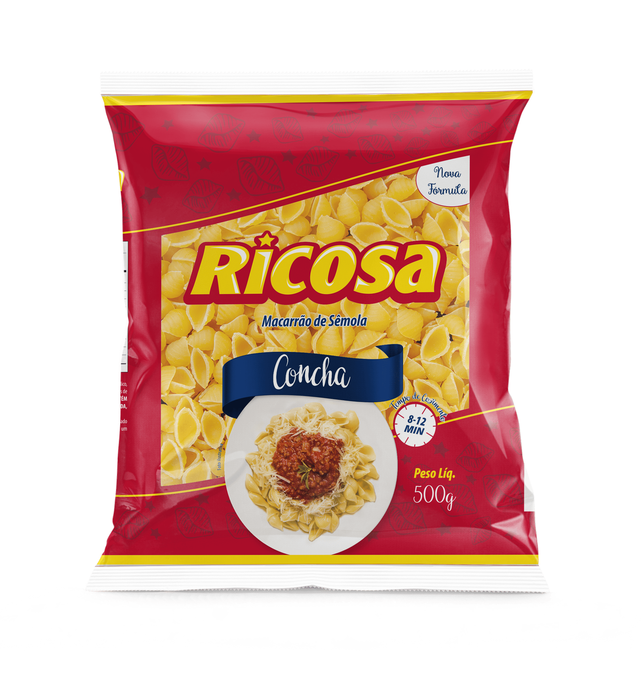MAC SEMOLA RICOSA 500G CONCHA