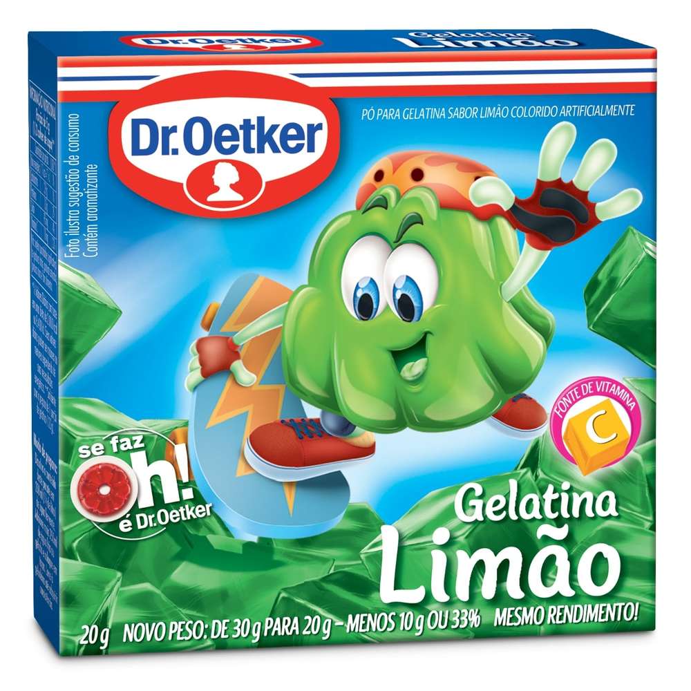 GELATINA DR OETKER 20G LIMAO