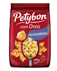 MAC C/OVOS PTBON 500G CARACOLINHO