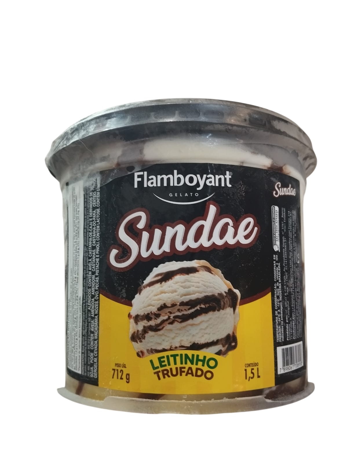 SORVETE SUPREME FLAMBOYANT 1,5L LEITINHO TRUF