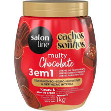 CR TRAT CH SONH SALON LINE 3EM1 1kg CHOCOLATE