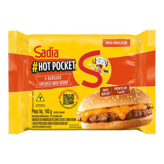 SAND HOT POCKET SADIA 145G X-CHEDAR