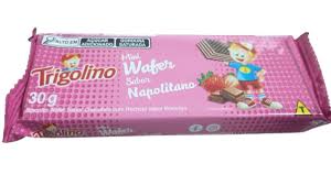 BISC WAFER MINI TRIGOLINO 30G NAPOLITANO