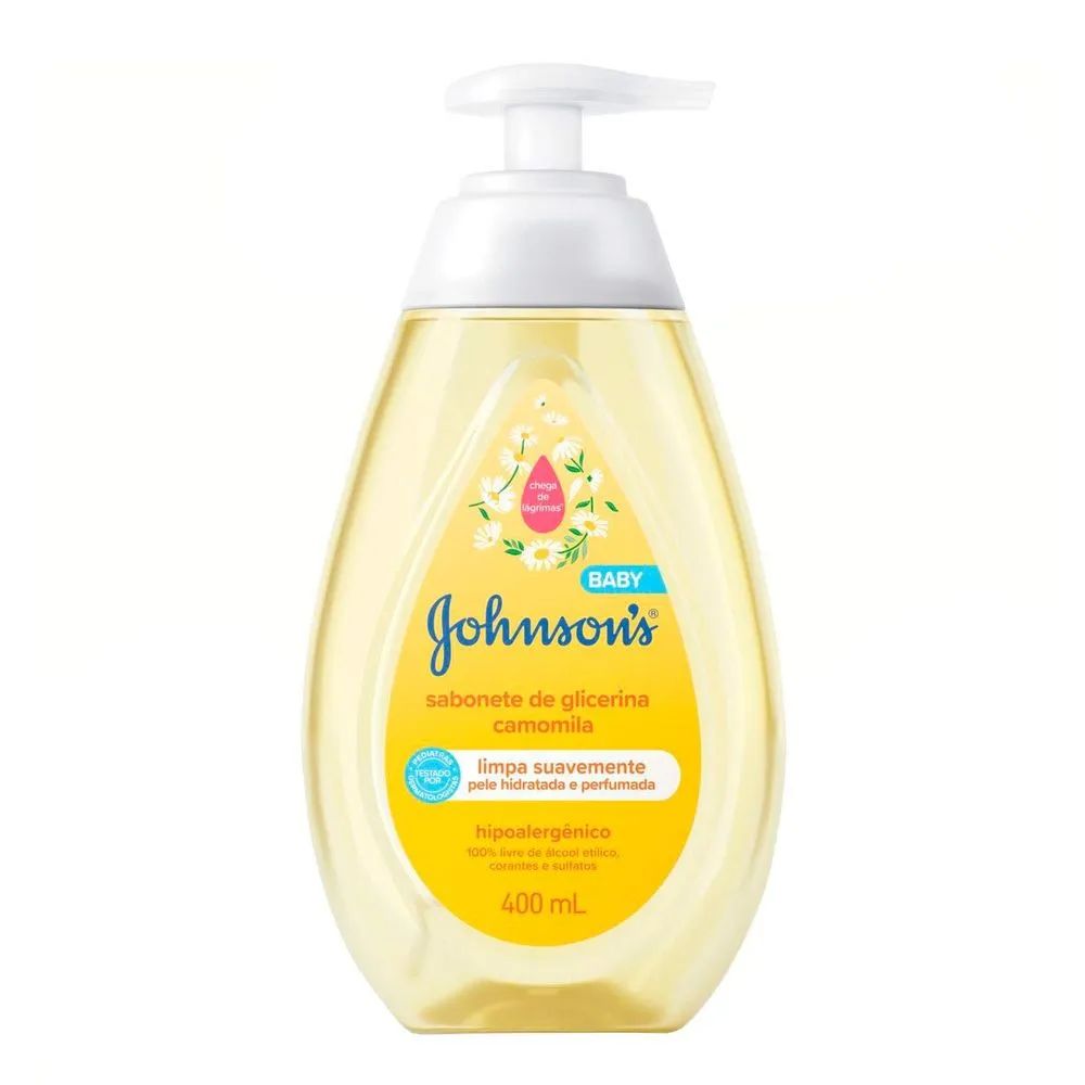 SAB LIQ JOHNSON BABY 400ML CAMOMILA